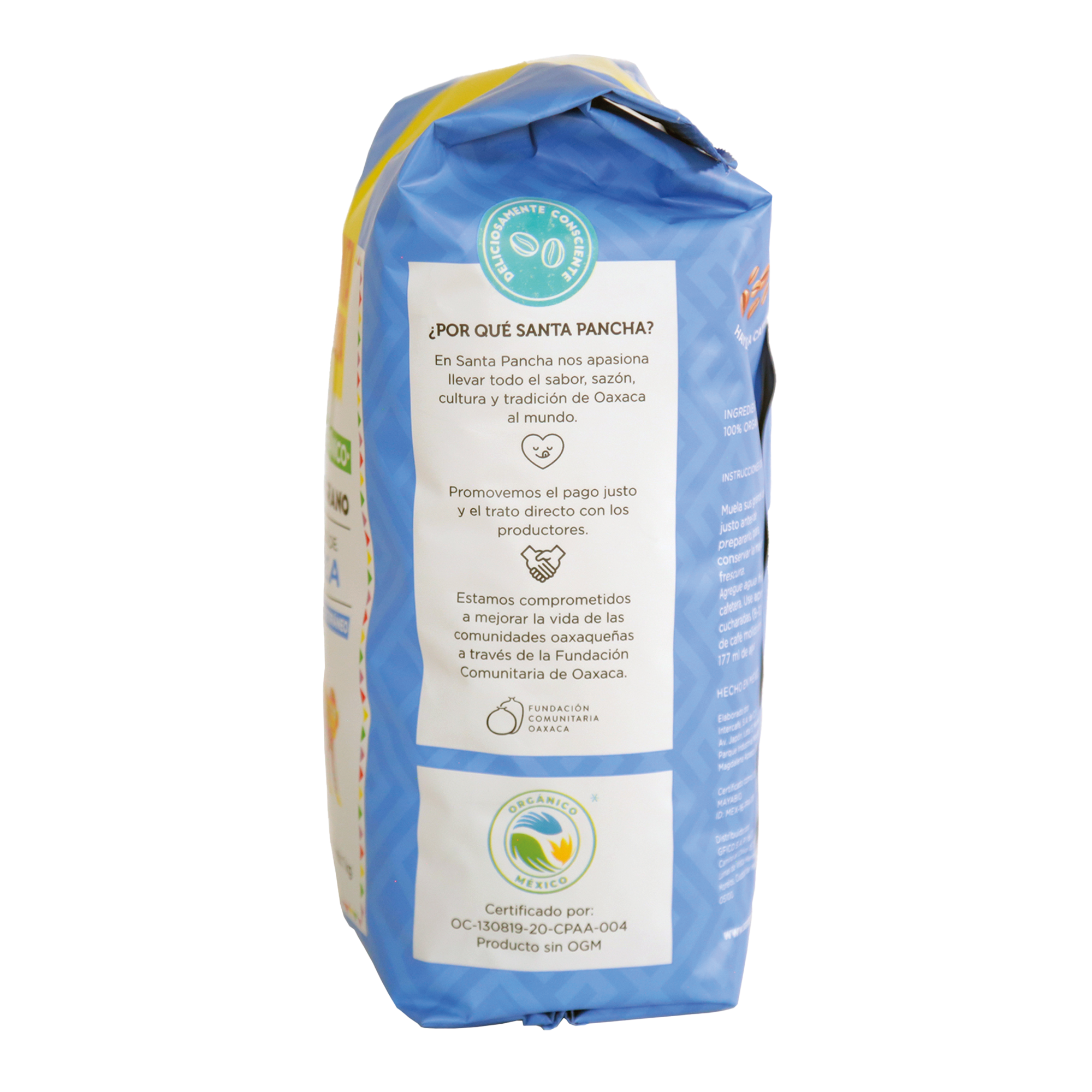 Santa Pancha Café Tostado Oscuro Mediterraneo